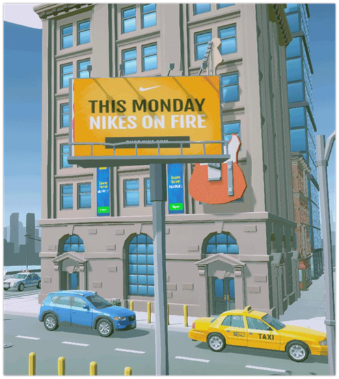 Gaming ad