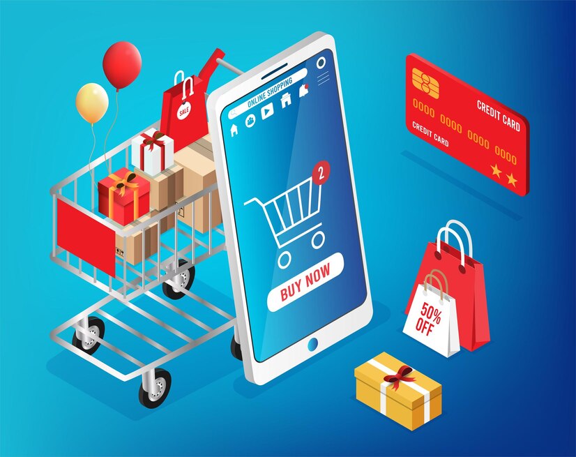 application-smartphone-mobile-computer-payments-online-transaction-shopping-online-process-smartphone-vecter-cartoon-illustration-isometric-design_1150-59299