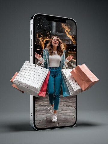 woman-holding-shopping-bags-cell-phone-with-box-shopping-bags-background_1115474-67323